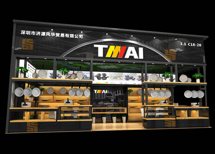 遵循的三大功能性原则设计展台<Br/>